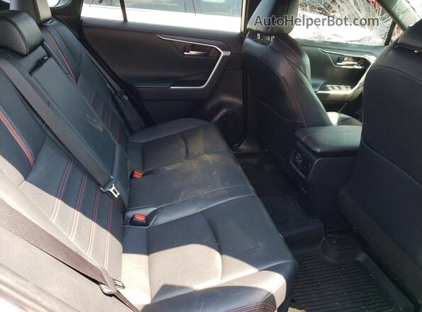 JTMFB3FV6MD053843 2021 TOYOTA RAV4 Серебряный Вид задней части салона