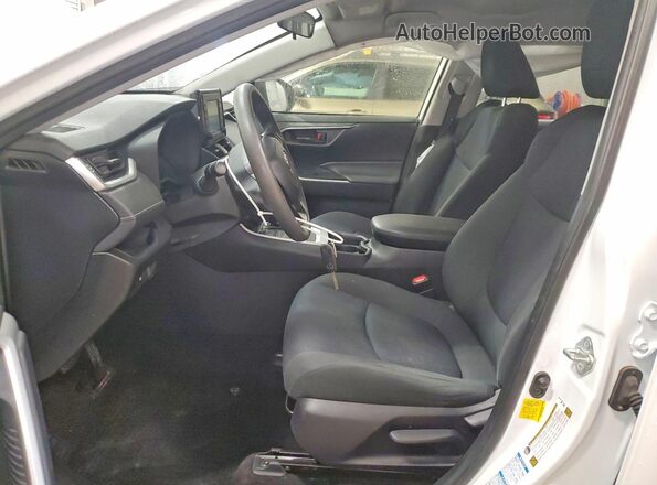 JTMG1RFV3KD047456 2019 TOYOTA RAV4 White Вид салону спереду