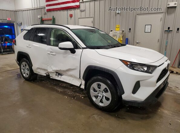 JTMG1RFV3KD047456 2019 TOYOTA RAV4 White Передня права чверть