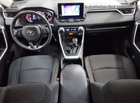 JTMG1RFVXPD093177 2023 TOYOTA RAV4 White Вид панелі приладів