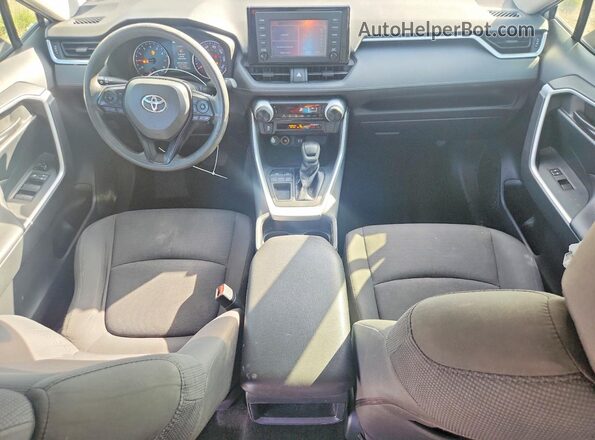 JTMH1RFVXKD004740 2019 TOYOTA RAV4 Серебряный Вид панели приборов