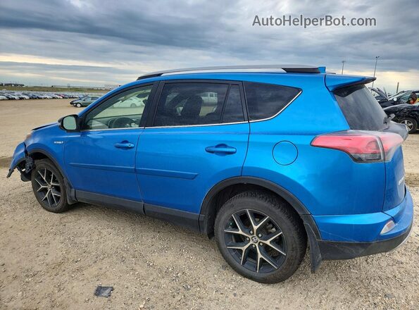 JTMJJREV7JD219994 2018 TOYOTA RAV4 Синий Задняя левая четверть