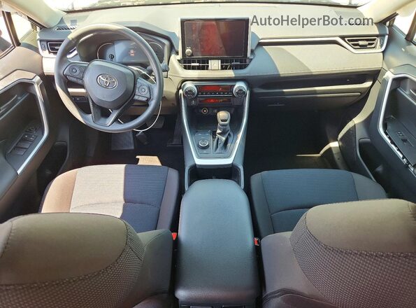 JTMLWRFV5SD340565 2025 TOYOTA RAV4 Silver Առջևի վահանակի տեսք