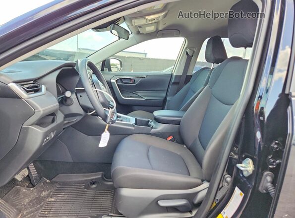 JTMLWRFV8SD330161 2025 TOYOTA RAV4 Черный Вид салона спереди