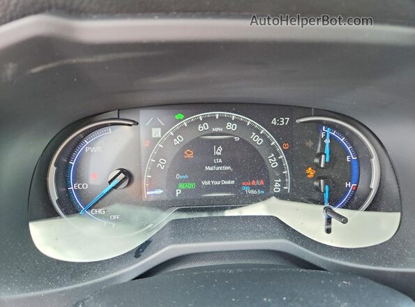 JTMLWRFV8SD330161 2025 TOYOTA RAV4 Черный Вид щитка приборов