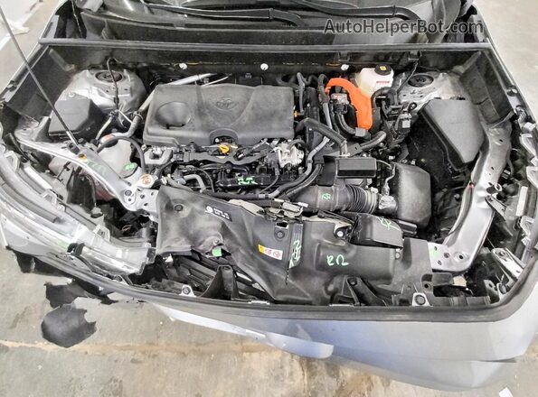 JTMMWRFV4SD318996 2025 TOYOTA RAV4 Silver Vista del compartimento del motor