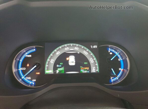 JTMMWRFV4SD329223 2025 TOYOTA RAV4 White Instrument cluster view