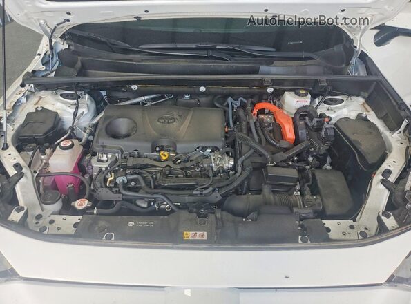 JTMMWRFV4SD329223 2025 TOYOTA RAV4 White Engine compartment view