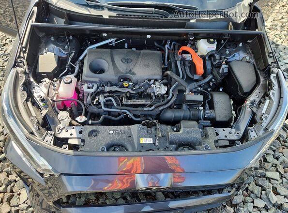 JTMMWRFV6SD322273 2025 TOYOTA RAV4 Black Engine compartment view