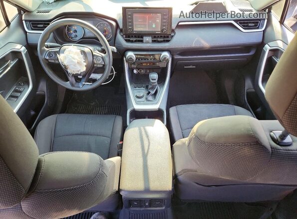 JTMMWRFV8ND140269 2022 TOYOTA RAV4 Silver Widok deski rozdzielczej
