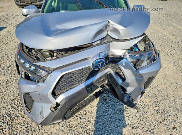 JTMMWRFV8ND140269 2022 TOYOTA RAV4 Silver Widok komory silnika