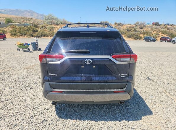 JTMN1RFV0MD074074 2021 TOYOTA RAV4 Blue Rear view