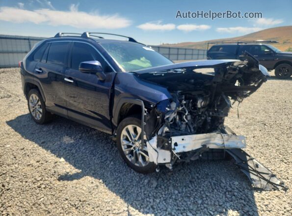 JTMN1RFV0MD074074 2021 TOYOTA RAV4 Blue Front right