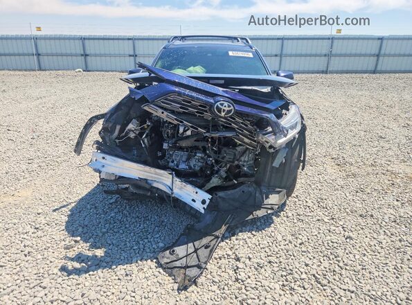 JTMN1RFV0MD074074 2021 TOYOTA RAV4 Blue Front view