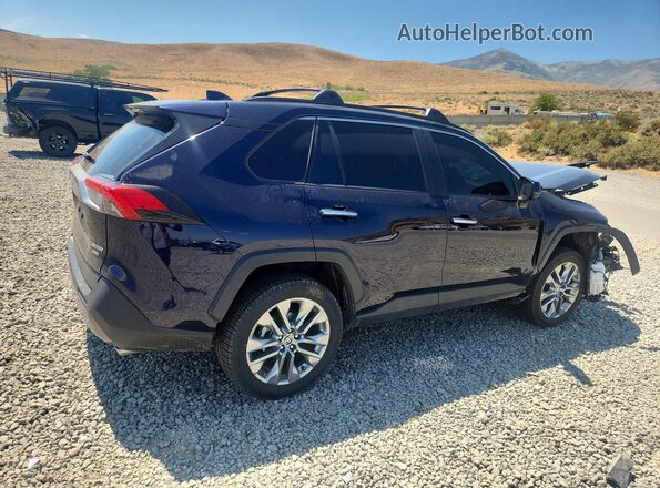 JTMN1RFV0MD074074 2021 TOYOTA RAV4 Blue Rear right