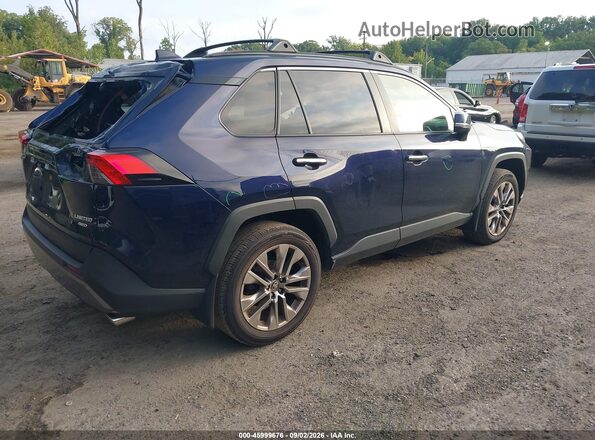 JTMN1RFVXLJ032124 2020 TOYOTA RAV4 Dark Blue Rear right
