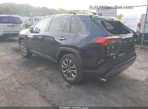 JTMN1RFVXLJ032124 2020 TOYOTA RAV4 Dark Blue Rear left