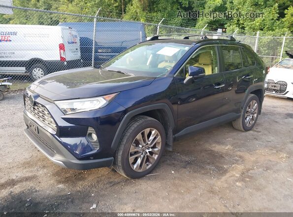 JTMN1RFVXLJ032124 2020 TOYOTA RAV4 Dark Blue Front left