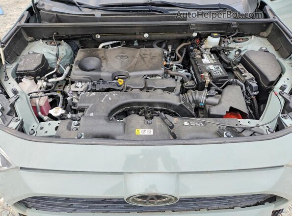 JTMP1RFV1LJ030402 2020 TOYOTA RAV4 Green Widok komory silnika