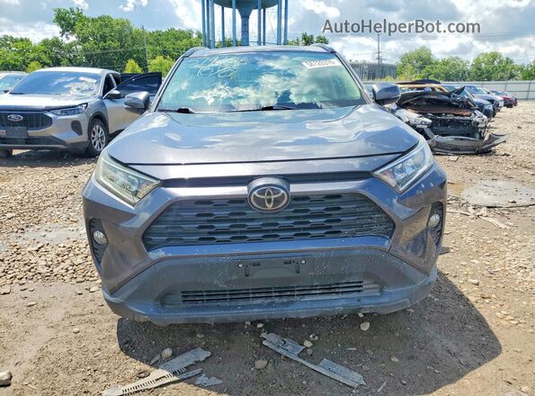 JTMP1RFV3KJ005743 2019 TOYOTA RAV4 Gray წინა ხედი