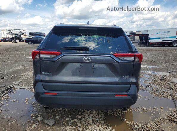 JTMP1RFV3KJ005743 2019 TOYOTA RAV4 Gray უკანა ხედი