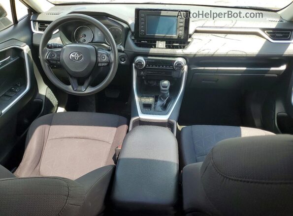 JTMP1RFV3KJ005743 2019 TOYOTA RAV4 Gray წინა პანელის ხედი
