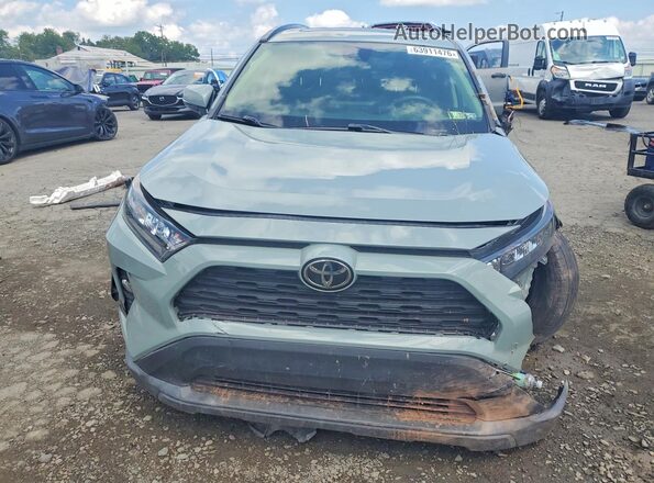 JTMP1RFV7KD012063 2019 TOYOTA RAV4 Green წინა ხედი