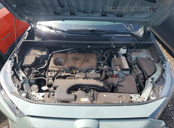 JTMP1RFV7KD012063 2019 TOYOTA RAV4 Green ძრავის განყოფილების ხედი