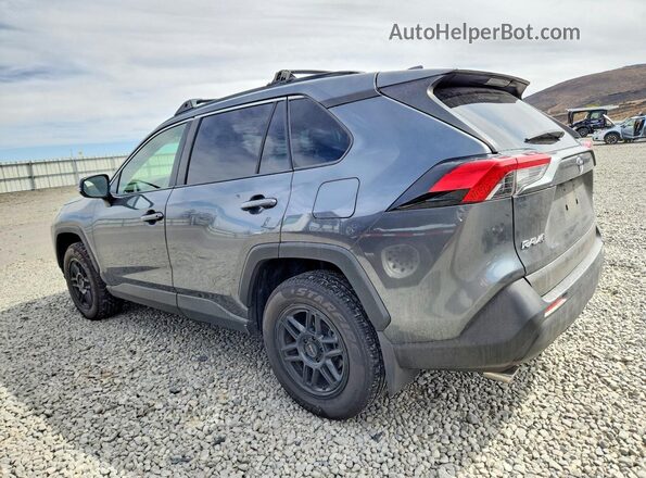 JTMP1RFV7KD027727 2019 TOYOTA RAV4 Gray Rear left