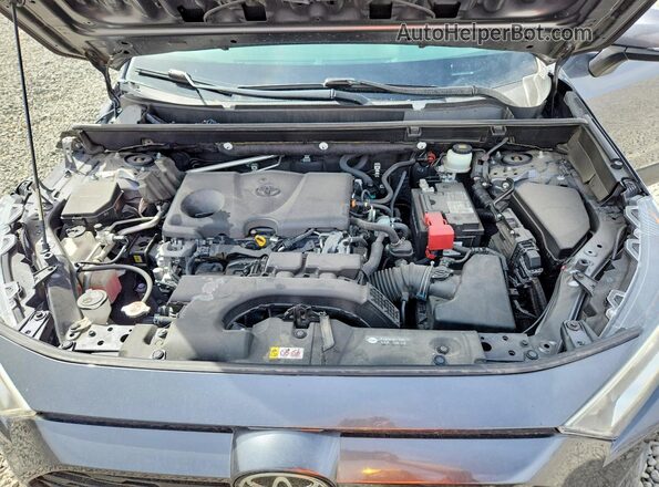 JTMP1RFV7KD027727 2019 TOYOTA RAV4 Gray Rear interior view