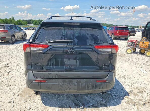 JTMP1RFV9KD025364 2019 TOYOTA RAV4 Black Widok z tyłu