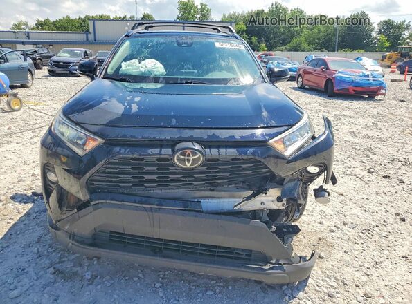 JTMP1RFV9KD025364 2019 TOYOTA RAV4 Black Widok z przodu