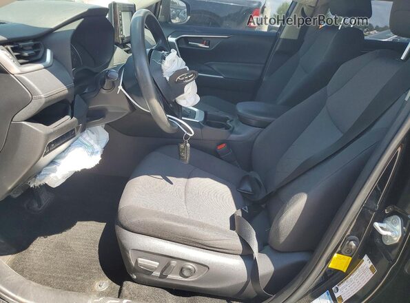 JTMP1RFV9KD025364 2019 TOYOTA RAV4 Black Widok wnętrza z przodu