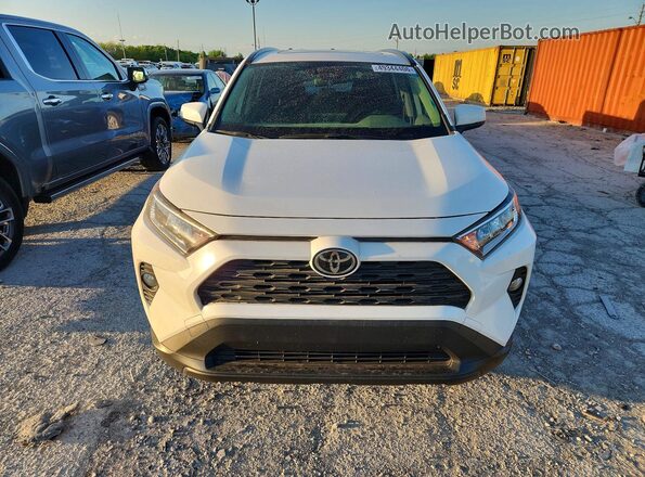 JTMP1RFVXKD522231 2019 TOYOTA RAV4 White წინა ხედი