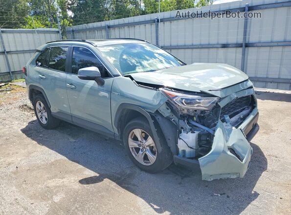 JTMR6RFV4MD508483 2021 TOYOTA RAV4 Green წინა მარჯვენა