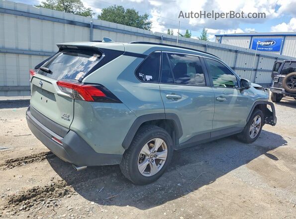 JTMR6RFV4MD508483 2021 TOYOTA RAV4 Green უკანა მარჯვენა