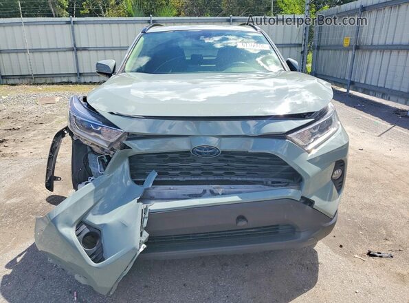 JTMR6RFV4MD508483 2021 TOYOTA RAV4 Green წინა ხედი