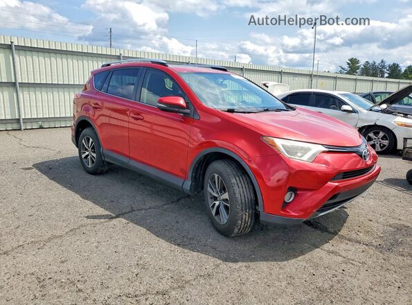 JTMRFREV0GJ054465 2016 TOYOTA RAV4 Красный Передняя правая четверть