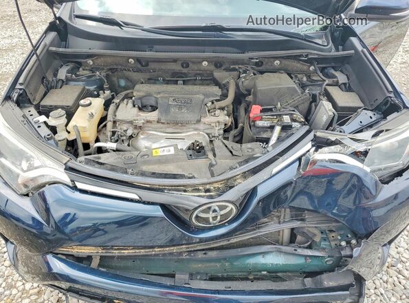 JTMRFREV3HJ161995 2017 TOYOTA RAV4 Blue Engine compartment view