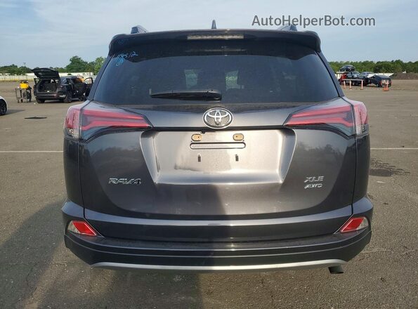 JTMRFREV5JJ742078 2018 TOYOTA RAV4 Gray Вид ззаду