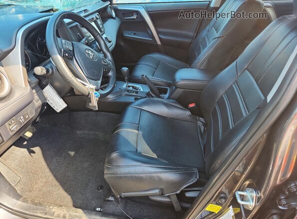 JTMRFREV5JJ742078 2018 TOYOTA RAV4 Gray Вид салону спереду