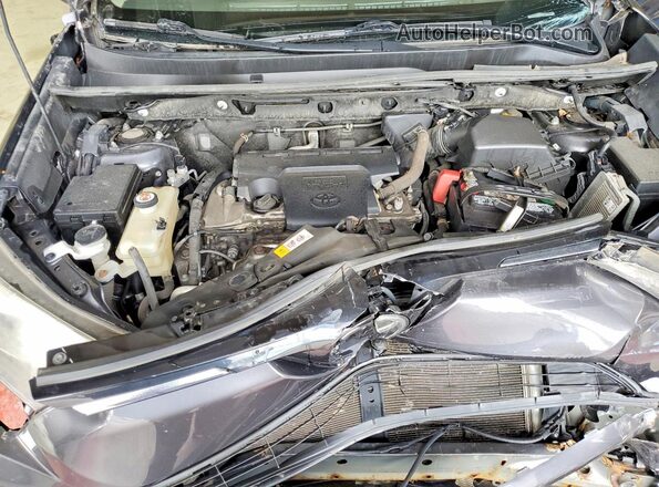 JTMRFREV6HJ707348 2017 TOYOTA RAV4 Угольный Вид задней части салона