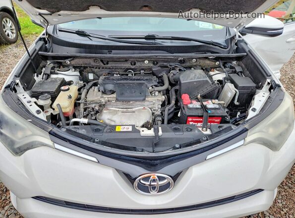 JTMRFREV7GD197105 2016 TOYOTA RAV4 Белый Вид подкапотного пространства