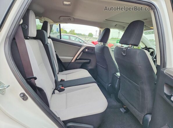 JTMRFREV7GD197105 2016 TOYOTA RAV4 Белый Вид задней части салона