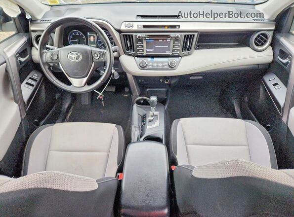 JTMRFREV7GD197105 2016 TOYOTA RAV4 Белый Вид панели приборов