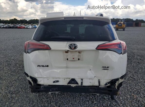 JTMRFREV7GJ090234 2016 TOYOTA RAV4 White Հետևի տեսք