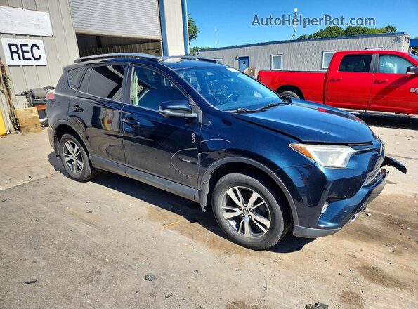 JTMRFREVXJJ212446 2018 TOYOTA RAV4 Blue Przód prawy