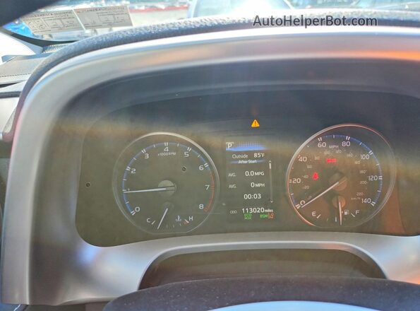 JTMRFREVXJJ212446 2018 TOYOTA RAV4 Blue Widok zestawu wskaźników