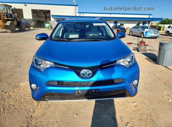 JTMRJREV3JD245320 2018 TOYOTA RAV4 Blue Widok z przodu