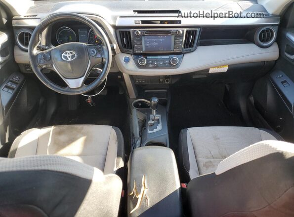 JTMRJREV7GD022464 2016 TOYOTA RAV4 Black Widok deski rozdzielczej